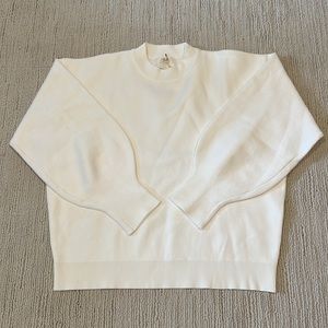 All:Row Balloon Sleeve Sweater